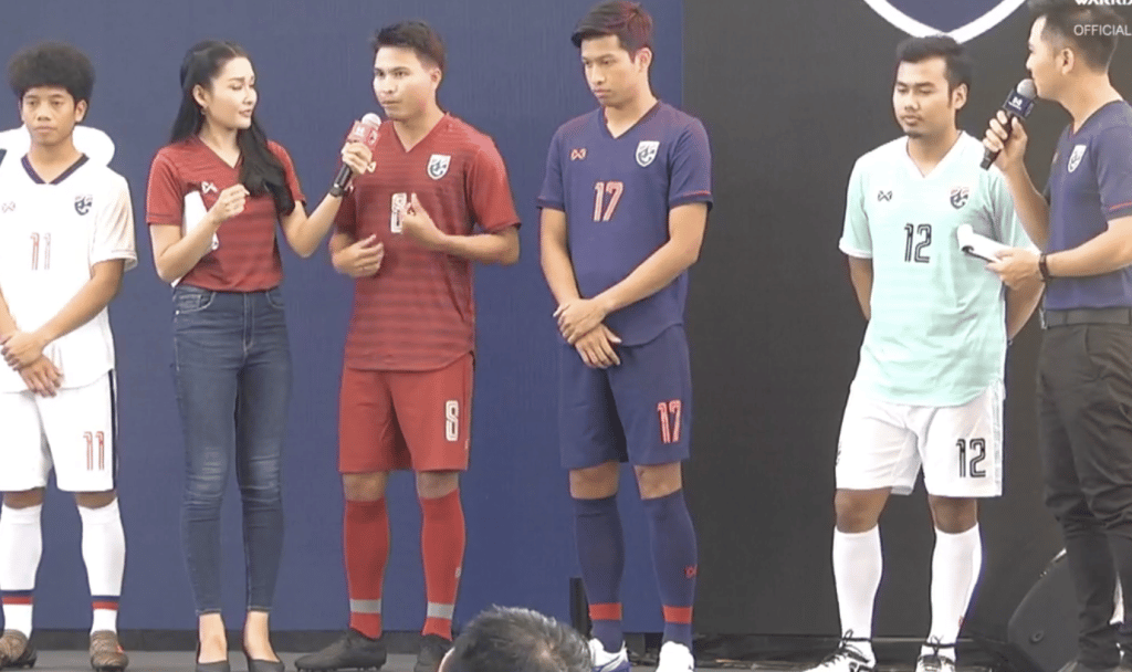 ชุดแข่งขันทีมชาติไทยฤดูกาล 2019